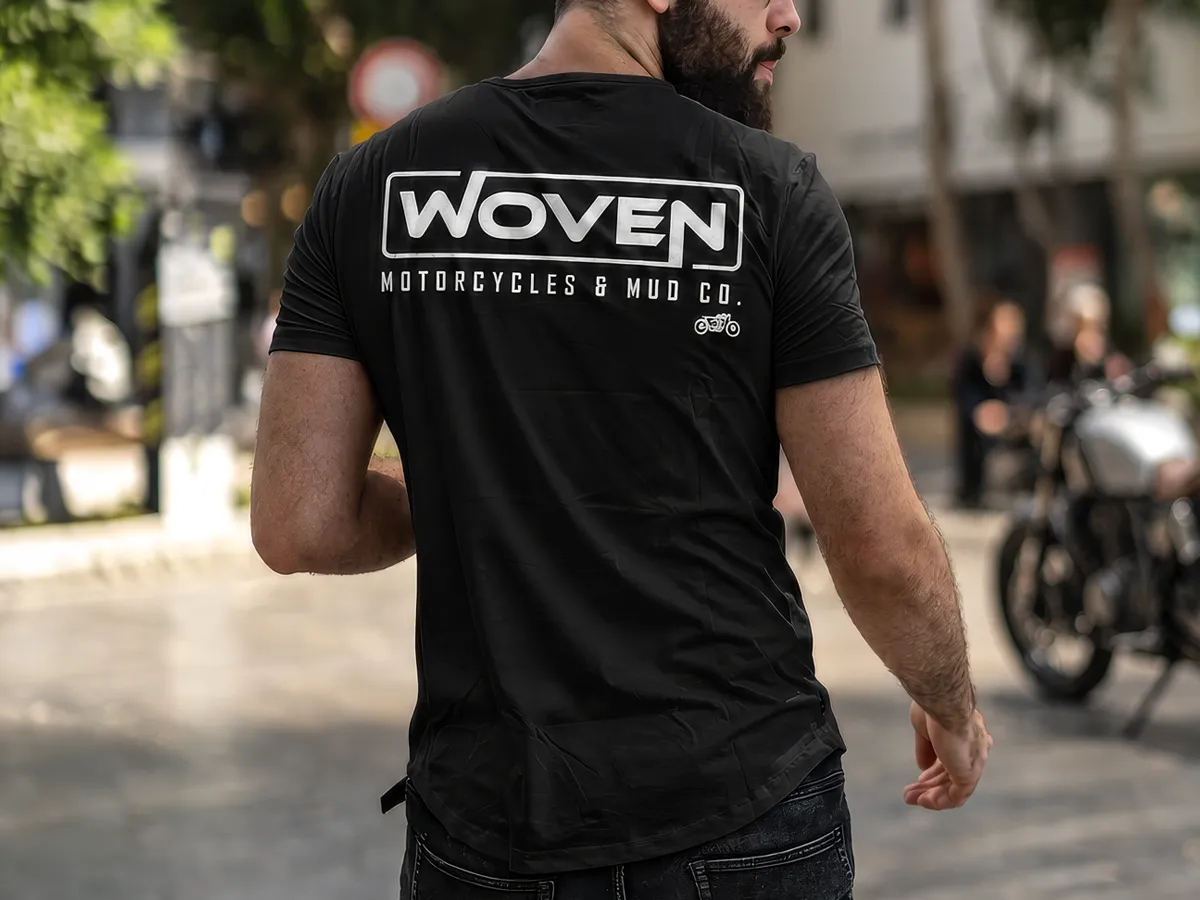 Woven Simple Tee