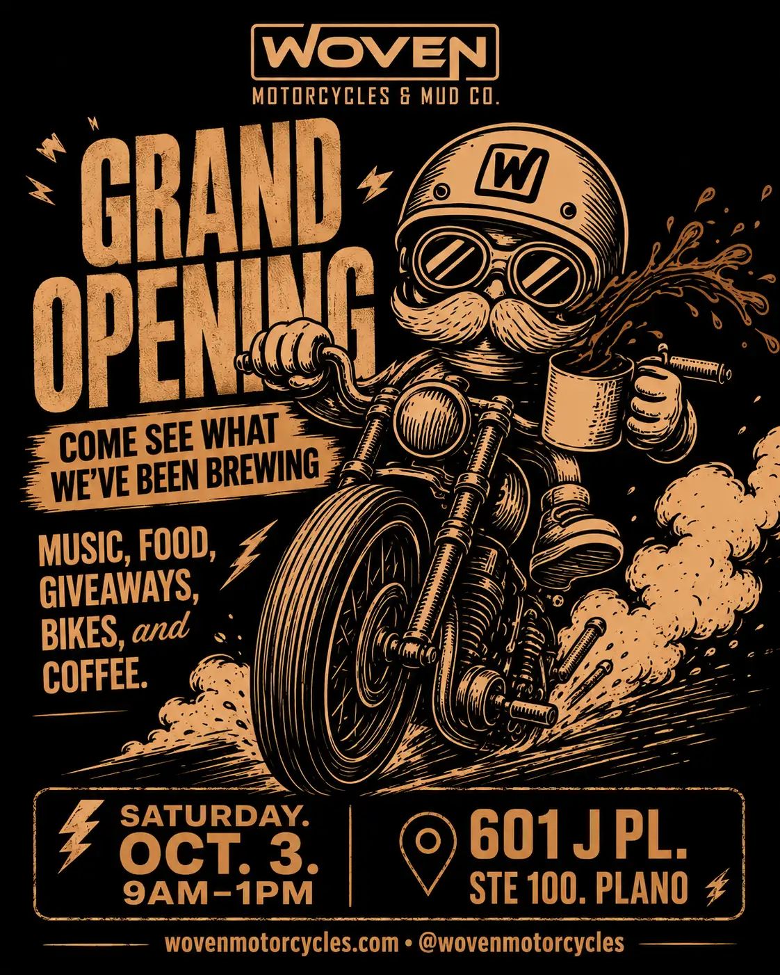Woven Plano grand opening on Saturday, October 3