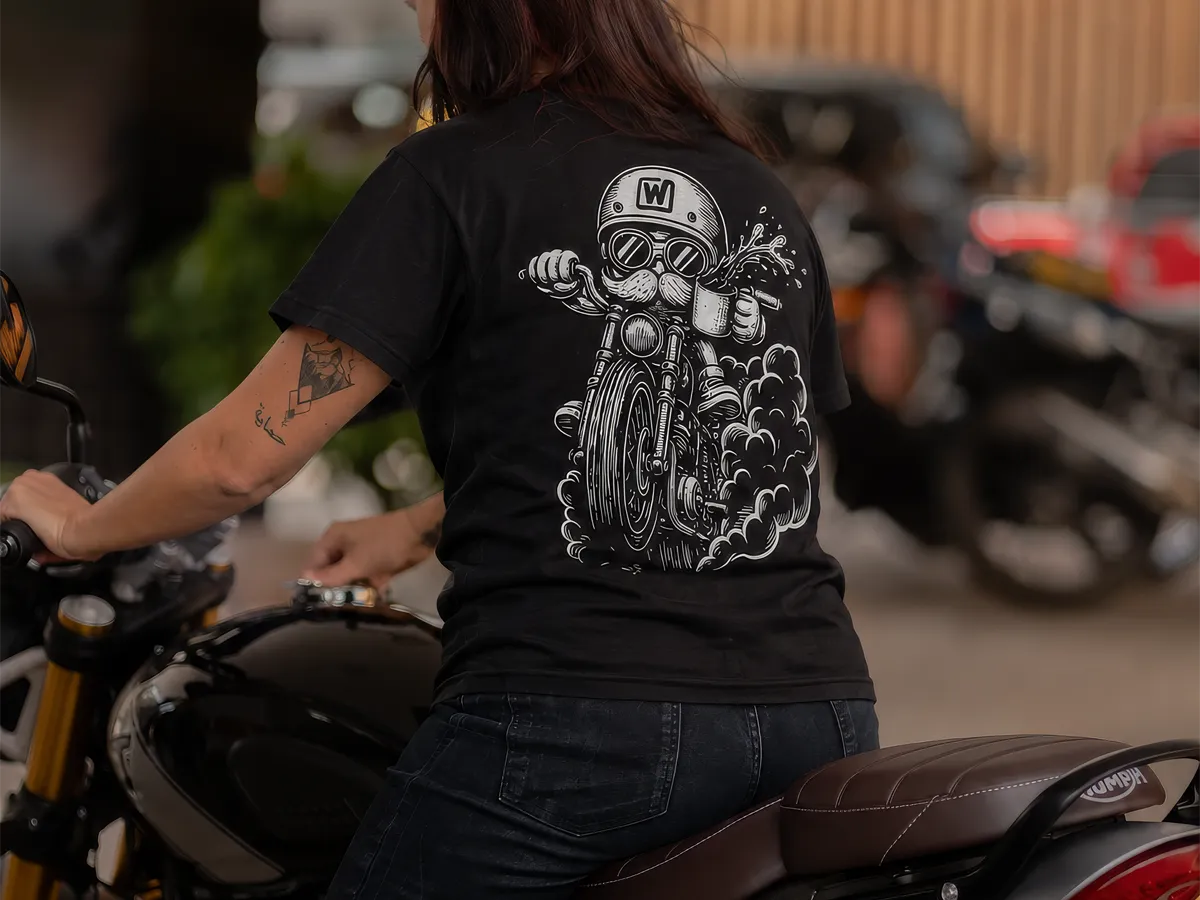 Woven Bikes & Mud Tee